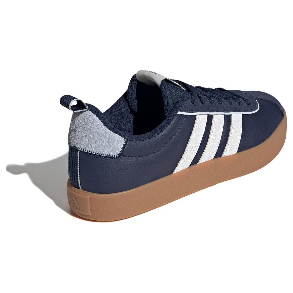 Adidas Vl Court 3.0 Durable Breathable Low-Top Skate Shoes Unisex Sneakers Blue JI4567