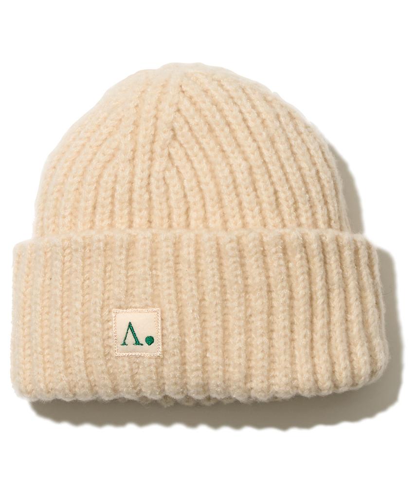 THE-ABON Miller Ribbed Beanie Beige