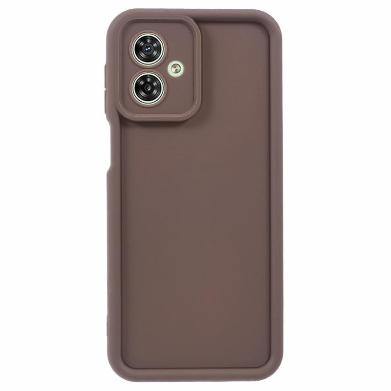 

Для Motorola Moto G54 5G Чохол Тонкий Отвір М який TPU Чохол для Телефону Brown