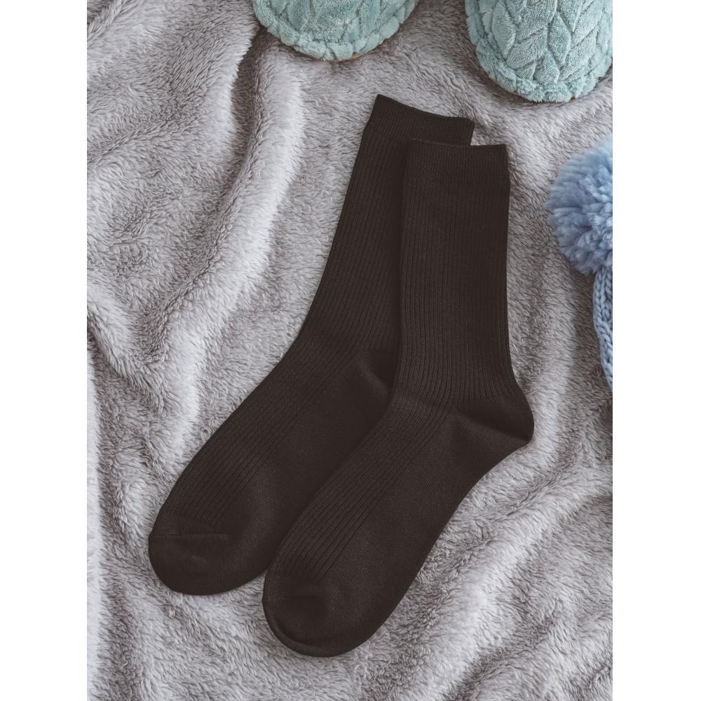 

Носки мужские Monfoot S Thermal Ribbed Long Neck SockS Black