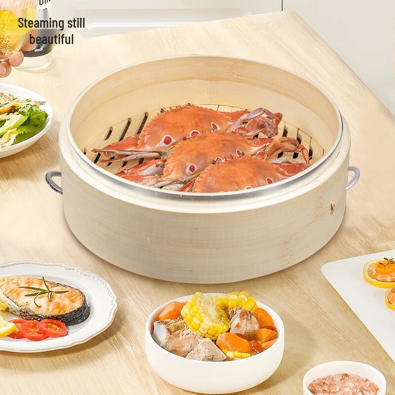 Zhengshangmei Handmade Bamboo Steamer Set
