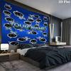 ASTRO BOT Custom Name Wall Tapestry Aesthetic Wall Hanging Printed Fabric Blanket Decorative Tapestries for Bedroom Living Room Home Decor