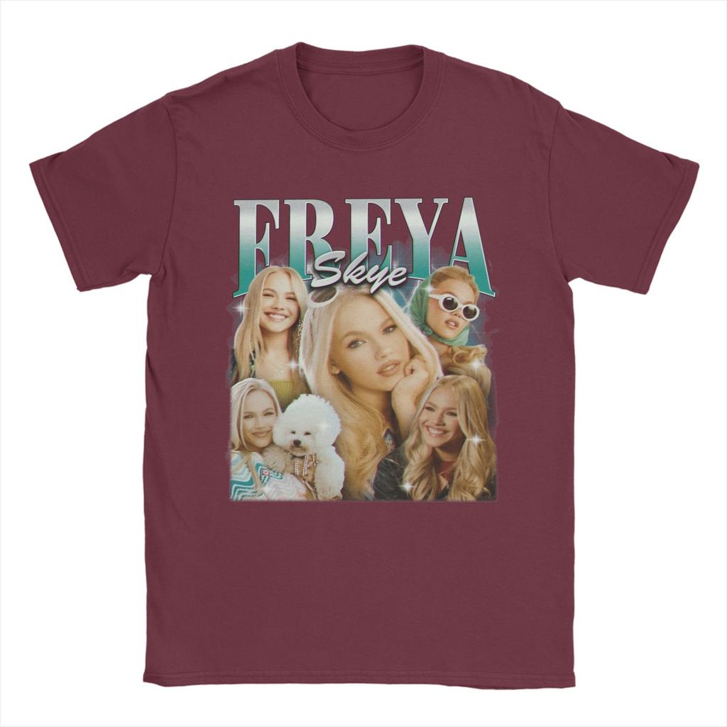 Funny Freya Skye TShirts for Unisex Round Collar Pure Cotton T Shirt Short Sleeve Tee Shirt 6XL Clothes