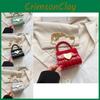 Adorable Pu Leather Mini Bag For Girls Featuring Modern Heart Design And Chain Strap