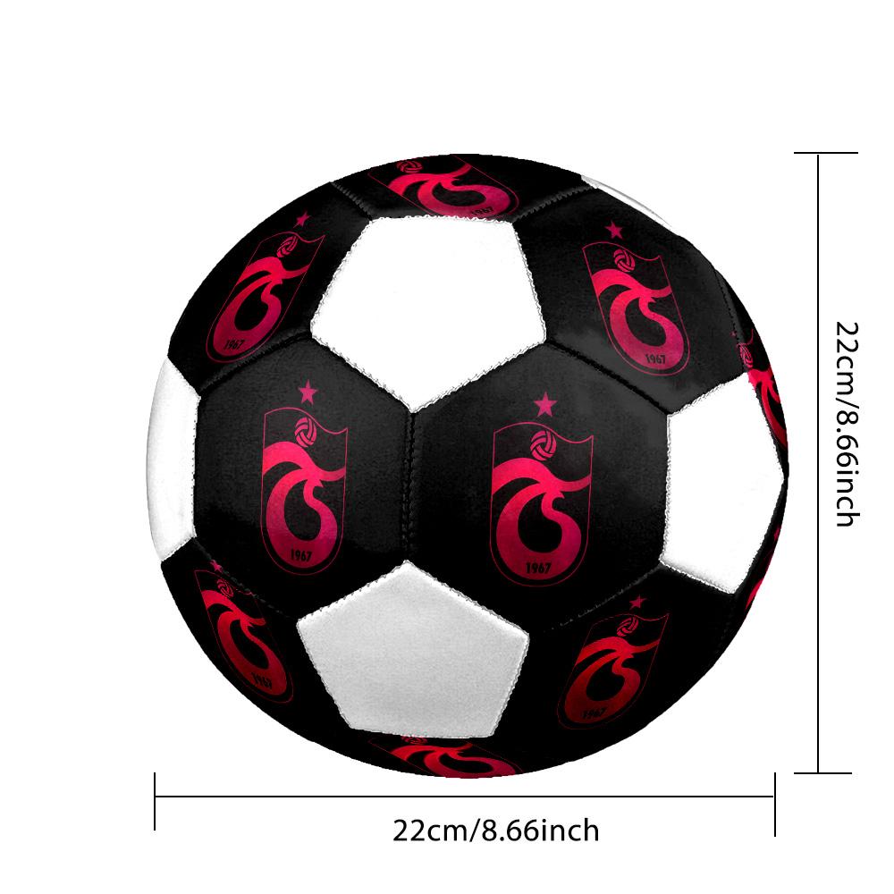 1 Stück Trabzonspor Größe 5 Fußball PrahaHallenfußball Bunt Alle Altersgruppen Maschinengenäht PVC Wettkampfbereit Langlebig Hoher Rückprall