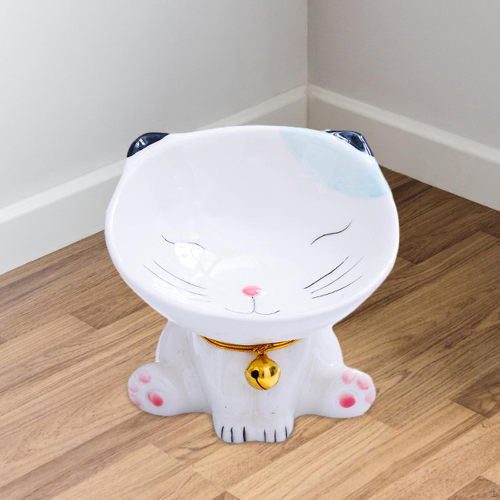 

Керамическая миска для кошек, кормушка для еды, блюдо для кормления домашних кошек, домашних животных Style C