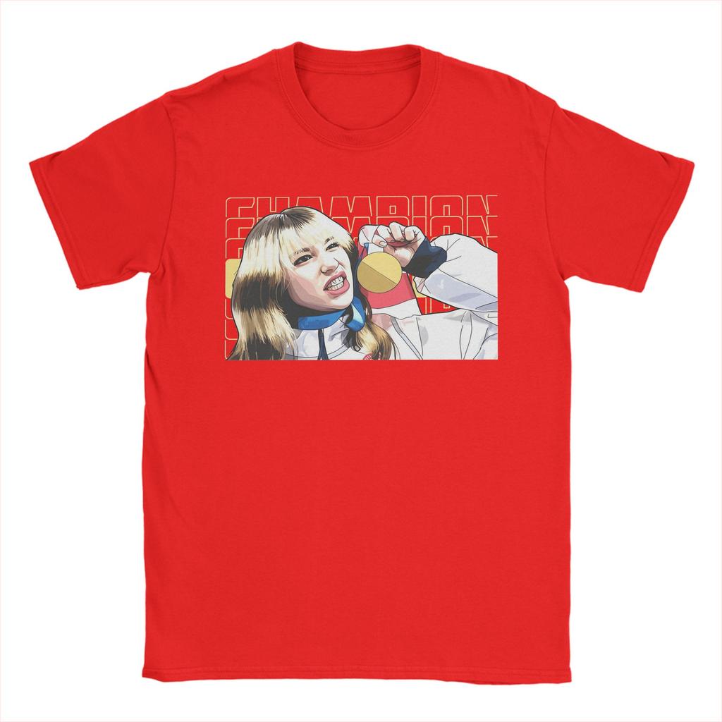 Alysa Liu Figure Skating TShirt Unisex  Creative Cotton Tee Shirt O Neck Short Sleeve T Shirt Gift Tops