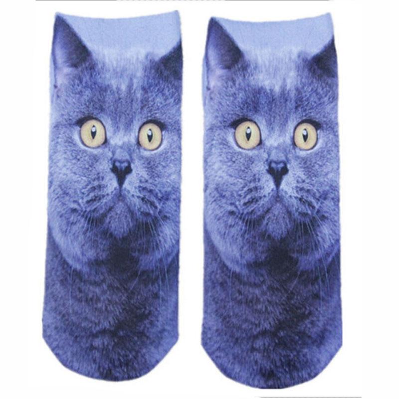 Neu 3D Druck Tier Mode Tiger Panda Katze Hund Löwe Süßigkeiten Fleisch Kunst Bunt Damen Lustige Socken Neuheit Geschenk Dropship