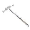 Soil Sample Probe with Ejector Tubular Stainless Steel Rod T Shaped Handle for Plant Care Garden Farm