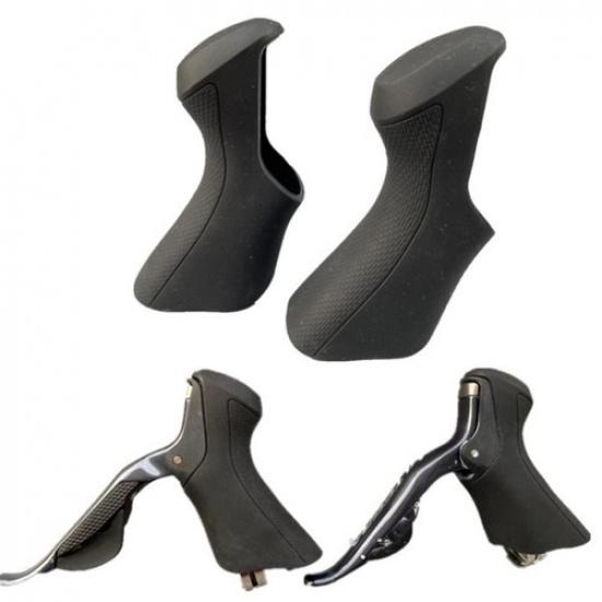 Brake-Gear Rubber-Covers Hoods For-Shimano Ultegra Di2-ST-6870 Road Bike-PartsK