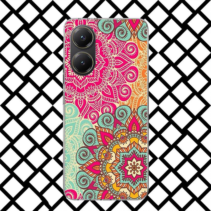 

Indian Pattern Mandala Phone Case for Xiaomi Poco F7 Ultra X7 X6 X5 Pro X4 Gt M8 M7 Redmi 15 15C 13 13C 12 12C Soft Cover Fundas Xiaomi Poco X7