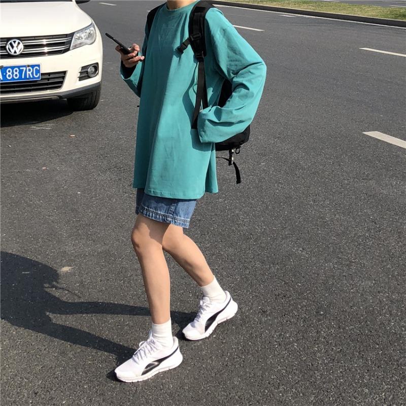 Women's Top Long Sleeved T-shirt Base Shirt
