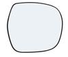 Toyota Hiace 200 Series Door Mirror Lens Glass Genuine Replacement Side Mirror Heated Specification with Claws Left Right Passenger Seat Driver Seat