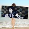 Manga Series Black Butlers Anime Beach Swimming Towel Soft Absorbent Washcloth Children's Gifts for Kids Travel Camping Gym