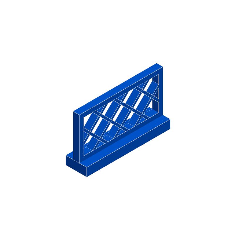 

Non-Toxic 20Pcs Compatible With 3185 Fence 1X4X2 Handrail Diy Building Enlighten Block Bricks Particles Street View My City Constructions