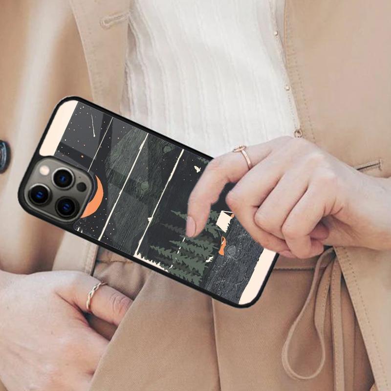 

Camping Mountain Magnetic Phone Case For APPLE iPhone 17 Air 16 14 13 12 Pro Max 15 Plus Wireless Charge With MagSafe Cover iPhone 14