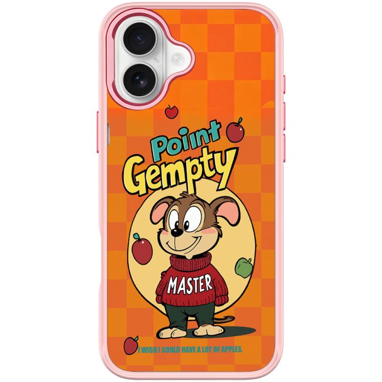 Red Green Apple Dog Pattern Magnetic Phone Case