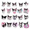 50Pcs Sanrio Anime Kuromi Stickers Laptop Skateboard Guitar Suitcase Motorcycle Graffiti Decal Waterproof Kawaii Sticker Toy