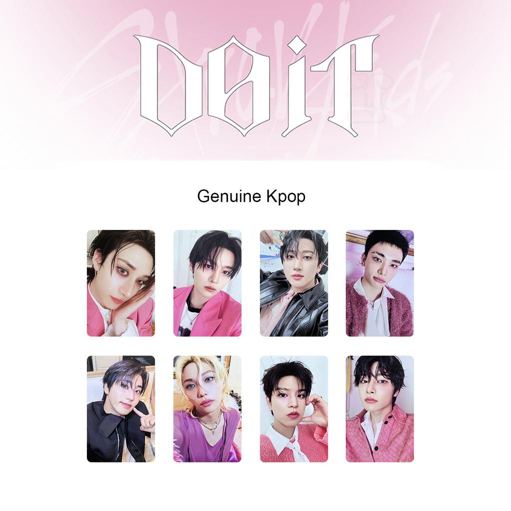 8Pcs Straykids Lomo Card New Album Skzoo It Tape: Do It Special Card Li Longfu Huang Xuanchen Fang Can Small Card Periphery