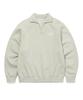 THISISNEVERTHAT Open Collar Sweatshirt Sand