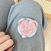 Creative Heart Laser Phone Grip: Japanese-Korean Style Airbag Holder with Telescopic Ring