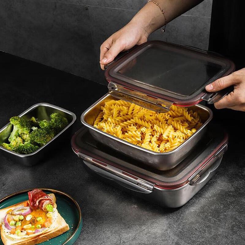 Homeglen 304 Stainless Steel Food Storage Container