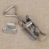 1Set Small Stainless Steel Marine Toggle Latch Buckle With Keyhole Fastener Clamp