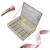 Metal Tray Storage Box for Gold Ornaments: Lipstick, Rings, Earrings, Necklaces, Eyebrow Pencils - Perfect Girlfriend Gift