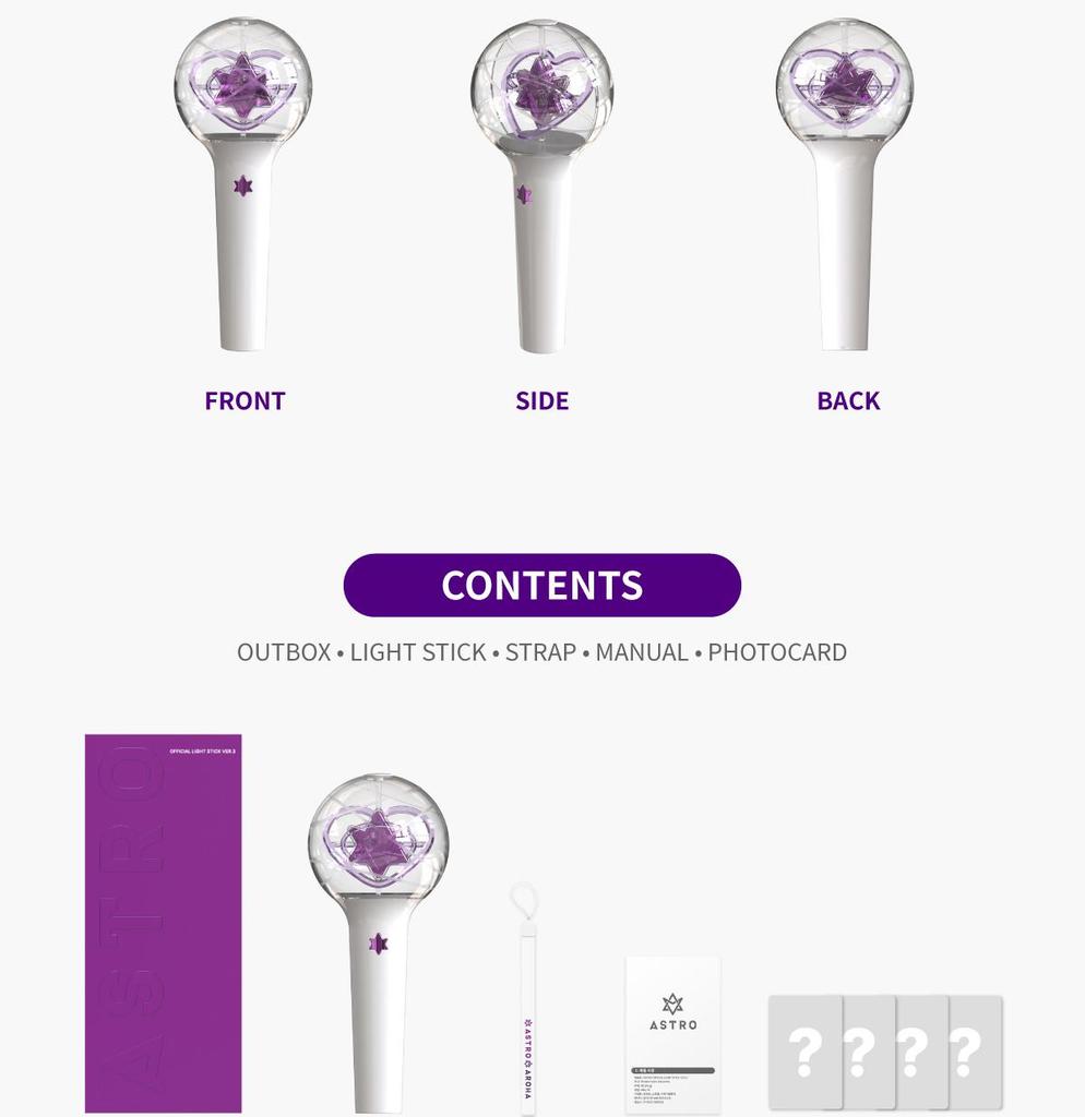 ASTRO - OFFICIAL LIGHT STICK VER. 3