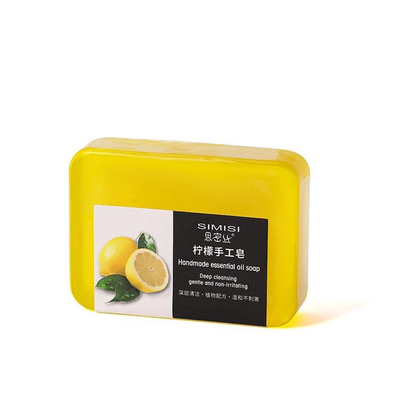 Handmade Flower Scented Soap with Rose, Jasmine, Osmanthus and Lavender 80G for Cleaning and Moisturizing