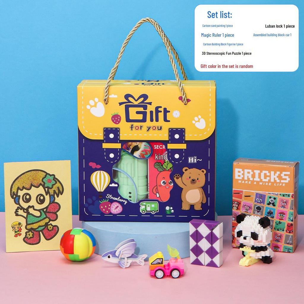 Back-to-School Gift Box: Ideal for Boys & Girls, Birthday Favors, Sharing Gifts, Rewards, Kindergarten & Primary School Students