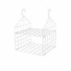 MultiLayer Hanging Rack Grid Design Foldable Shelves Space Saving Storage