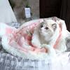 Soft Cat Warm Blanket Thickened Pet Sofa Blanket Practical Puppy Bed Mat for Dogs Cats