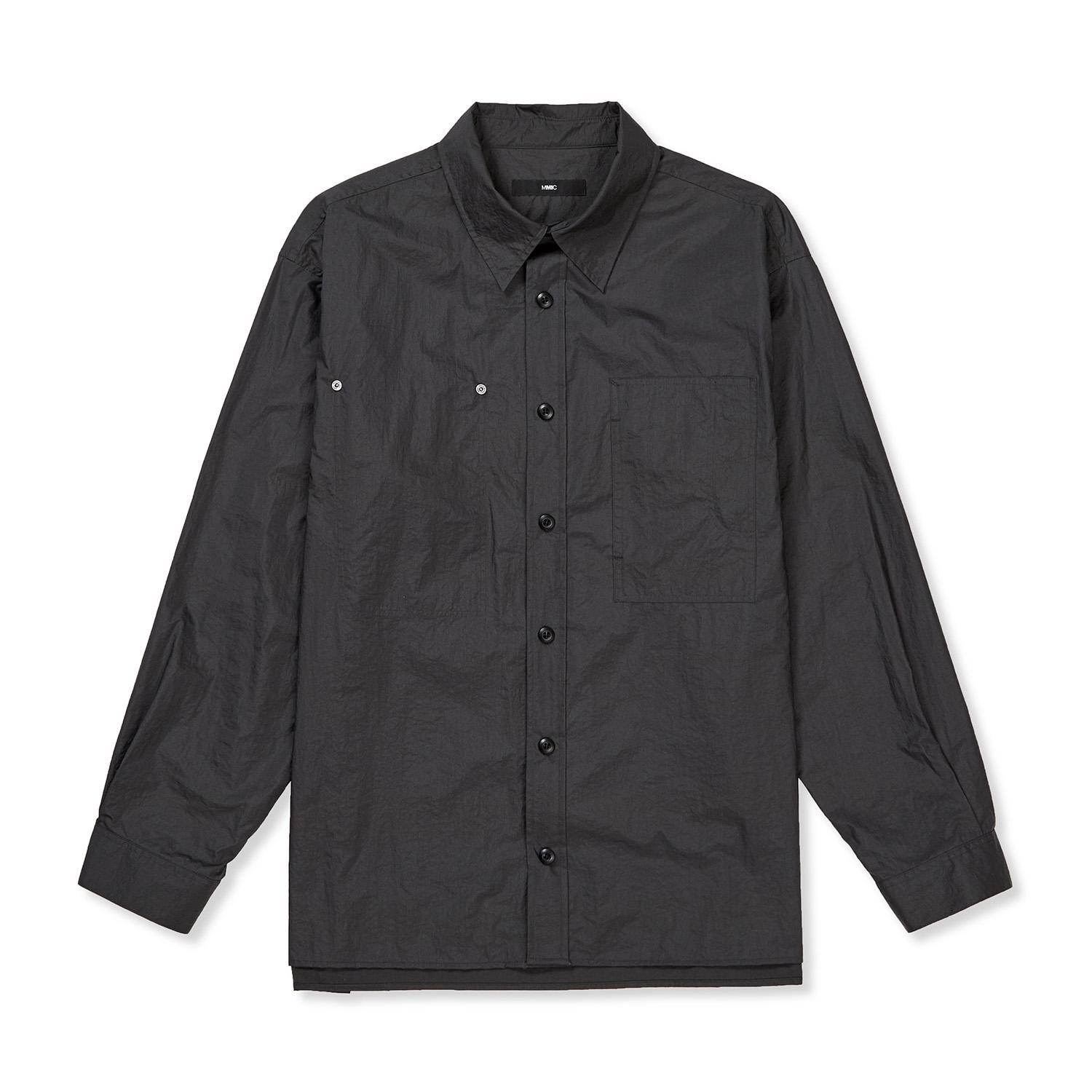 Mmic Coated Work Shirt Charcoal L