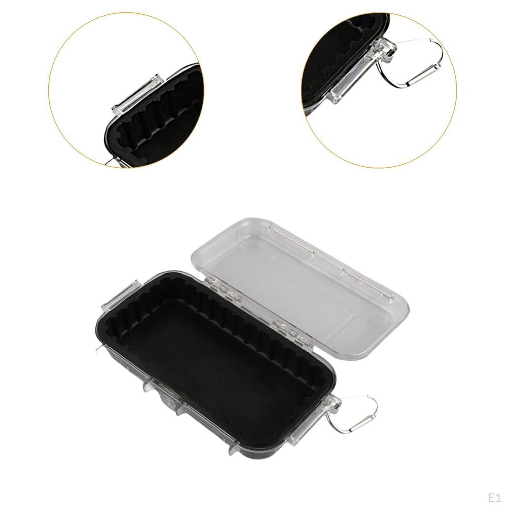 Sealed Waterproof Box Airtight Carry Storage Container Equipment Shockproof Camping