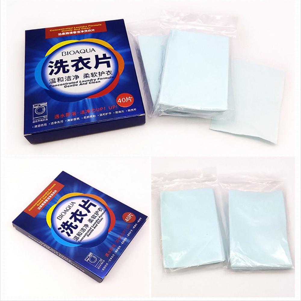 For Washing Machine Household Laundry Detergent Sheet Cleaner Washing Powder Cleaning Suppiles