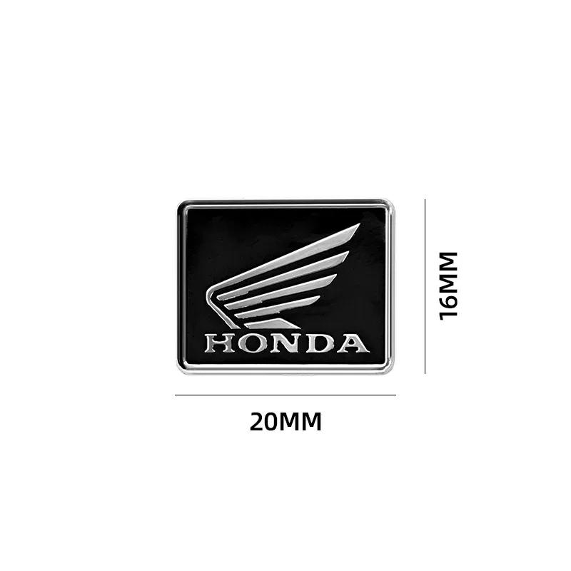 Honda Motorcycle 3D Wing Logo Emblem Sticker Badge Decal for Motorbike Scooter Dashboard Fuel Tank Body Accessories HQ4