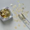 Hollow Out Five-pointed Star Glitter Nail Charms Colorful Minimalist Sequins Nail Decorations DIY Glitter Nail Accessories