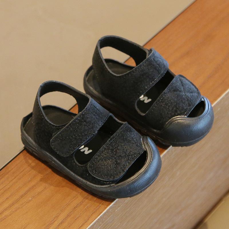 

Противоударная детская обувь простые сандалии с сумкой на голову для девочки обувь для малышей детская обувь с мягкой подошвой для мальчиков и девочек пляжная обувь 1-3 года Size 15-19, please take 5 pairs