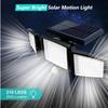 1Pc or 2pcs Hight Bright 2500lm Power LED Security Solar Garden Light With 270 Degree Wide Angle Detection