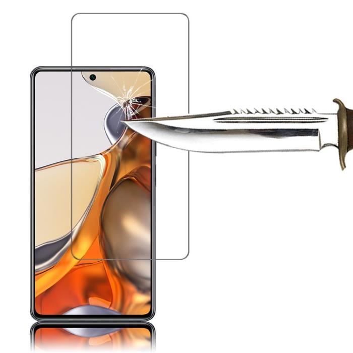 Schutzfolie - VCOMP - Xiaomi 11T/11T Pro - Gehärtetes Glas - 6,67 Zoll - Kratzfest