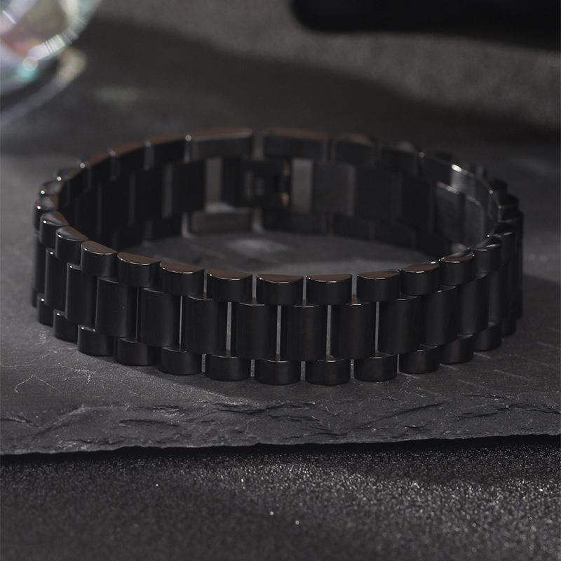 Präzisions-Edelstahlarmband verschiedene Marken breite Version Herren-Gentleman-Armband Schmuck