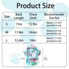 4 Pcs Dog Summer Shirts Floral Hawaii Dog Shirt Pet Clothes for Small Medium Dog Cats Boy Girl(Pink,red,Blue,Green, Medium)