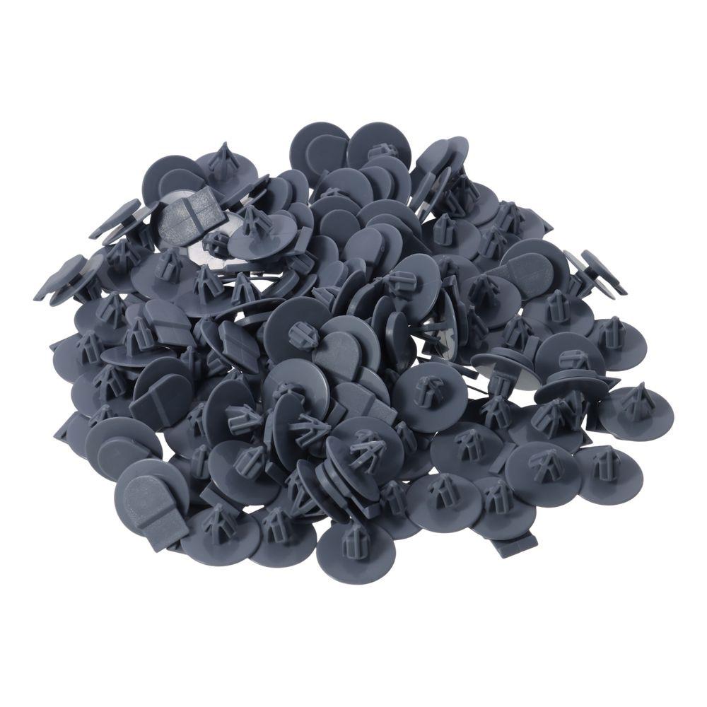 100Pcs Car Assessories Parts Gray Wheel Arch Trim Molding Clips 07-13-2-757-821 07132757821 Clips Trim Molding Clips For Car