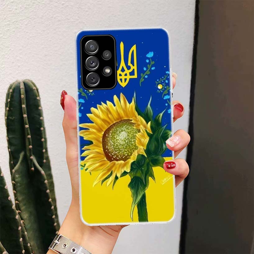 Ukraine Beautiful Art Girls For Samsung Galaxy A15 A14 A13 A12 A55 A54 A53 A52 Phone Case A32 A35 A34 A33 A25 A24 A23 A22 A04S A