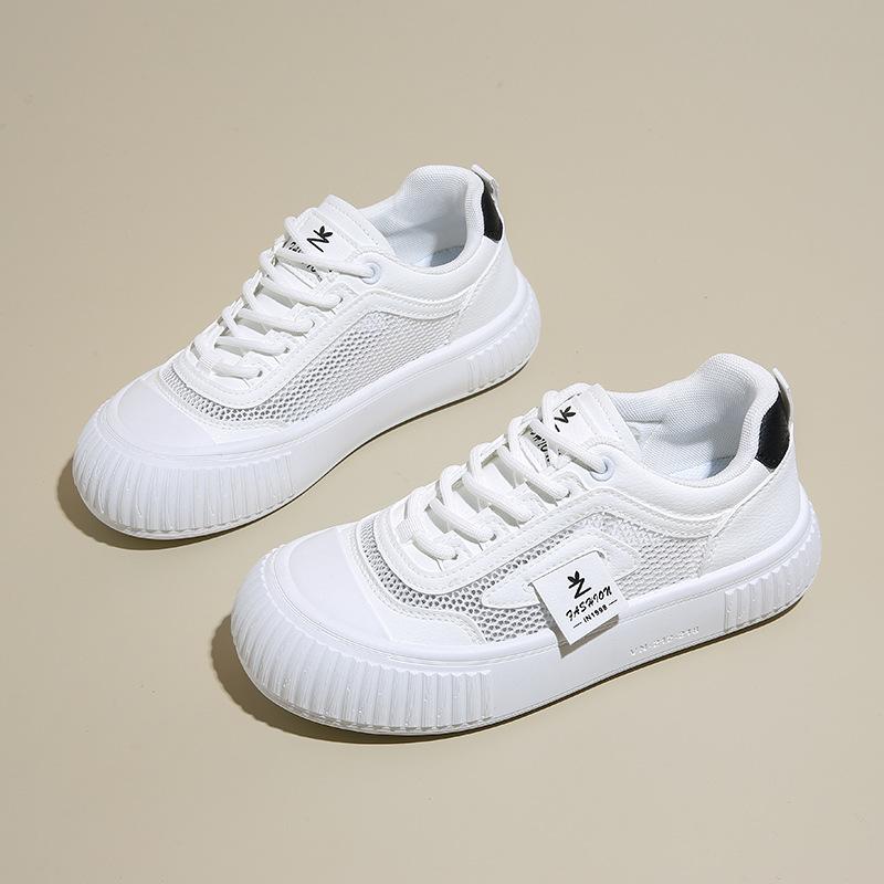 

2025 little white shoes women s summer new Korean version ins female students casual network versatile board shoes street shot YB5101 40