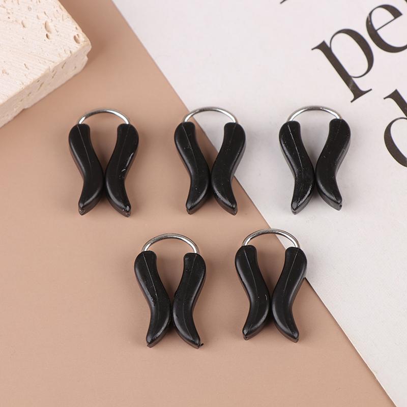 

5 шт. Держатель для шарфа Модная пластиковая клипса для шарфа Надежные зажимы для шали Декоративный трендовый аксессуар чёрный