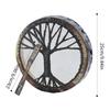 Shaman Drum Tree Of Life Ornament Wooden Shamanic Drum The Siberian Drum Spirit Music Easter Gifts