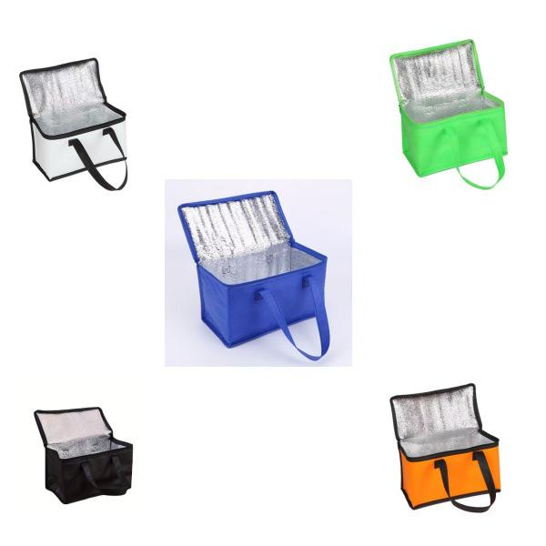 Portable Insulated Picnic Bag - Foldable Outdoor Lunch Box for Drinks & Snacks