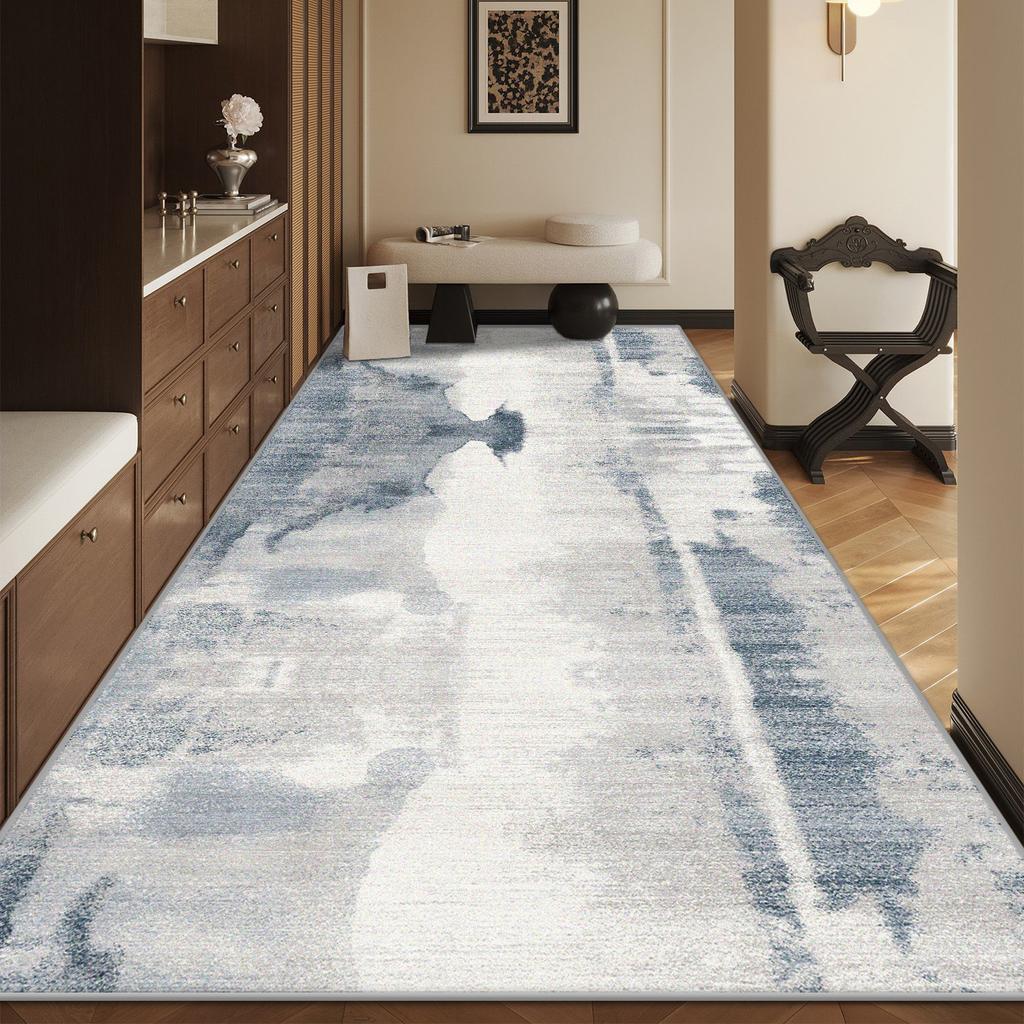 Abstract Simple Style Home Corridor Decor Carpet Soft Big Size Office Building Hallway Long Rug Easy Clean Stairway Antiskid Mat